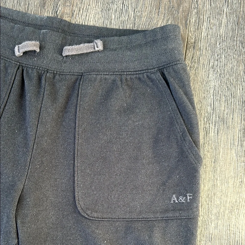 Abercrombie Kids Black Joggers
